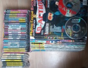 CD ACTION zbiór 1998-2001 31 pism i 28 kasetek z CD demo i grami (59 CD)