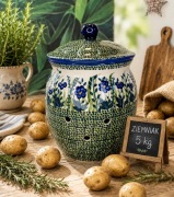 Pojemnik ceramiczny na ziemniaki 5L  unikat ceramika Bolesławiec 