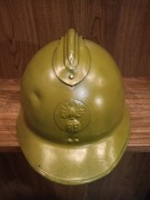 Hełm francuski Adrian Mle.26 DUŻY antyk militaria kolekcja 