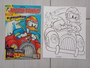 Kaczor Donald- ORYGINAŁ rysunek szkic okładki z autografem Ray Nicholson 