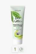 Nowa oczyszczająca maseczka 2w1 Love Nature drzewo herbaciane limonka 75ml