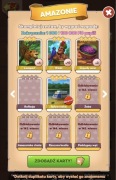Zestaw kart „Amazonie” Coin Master (1x karta