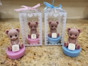 Podziękowania dla gości Chrzest, baby shower, komunia Świece sojowe