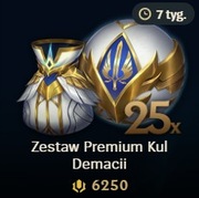 Zestaw Premium Kul Demacii (6250) RP LOL