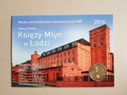 Blister 5 zł  Odkryj Polskę - Księży Młyn w Łodzi 2016