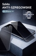 Szkiełko hartowane do iPhona 14 ANTY-SZPIEGOWSKIE 