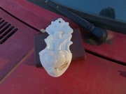 Przedwojenna kropielniczka z aniołem !!!