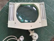 Lampa z lupą/ lupa podświetlana model 8069, uszkodzone ramię 