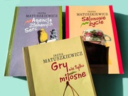 Irena Matuszkiewicz - 3 książki - Gry nie tylko...  Agencja... Salonowe...