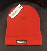 Zimowa czapka Diamante Wear nowa czerwona beanie