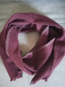 Szalik damski kolor ciemny bordowy