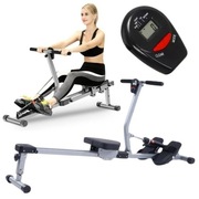 WIOŚLARZ TRENINGOWY HYDRAULICZNY MOCNY - regulacja oporu + wyświetlacz LCD