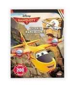 nowa książka Samoloty 2 zadanie naklejanie! Disney samoloty naklejki