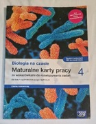Biologia na czasie klasa 4 Maturalne Karty pracy Zakres rozszerzony 