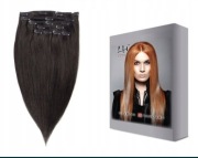 100% NATURALNE WŁOSY! GOTOWY komplet ( włosy +klipsy- CLIP ON).