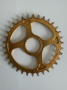 Tarcza do Korby XTR Shimano garbaruk złota