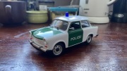Trabant 601 polizei Welly 1:24