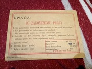 Instrukcja BHP  Huta Będzin 