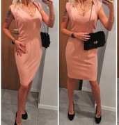 Piękna zjawiskowa sukienka r 38 