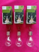 Light bulbs, 3 sztuki za 22 zł., nowe ozdobne żarówki solarne XXL, hygge 