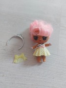 Lalka LOL z grzebieniem i diademem