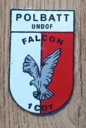Naszywka wojskowa falcon polbatt 