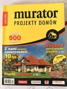 Murator Projekty Domów Jesień 2008 Ponad 500 Projektów Stan Bardzo Dobry