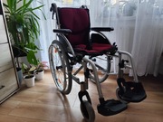 Nowy wózek inwalidzki aluminiowy 