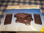 Retro Radiomagnetofon Limp 3w1 – Z głośnikami i odłączanym Walkmanem