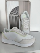 Sneakersy damskie białe neonowe wygodne lekkie sportowe r. 39 Wiosna 2026