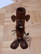 Figurka drewniana stara