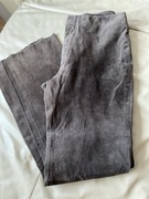 NOWE !!Spodnie 100% skóra zamsz