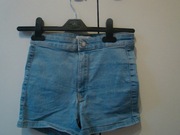 Spodenki jeansowe XS, Sinsay, high waist