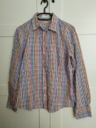 Kolorowa koszula w kratkę 38 100% bawełna brookshire