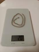 Srebrny łańcuszek 925 – 20g, 45 cm, 6 mm – Unisex, gruby i stylowy!