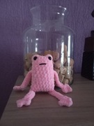 Wyszydełkowana żabka