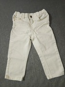 Spodnie jeansowe z regulowaną gumką chłopięce 86