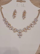 Biżuteria ślubna, weselna z kryształami 