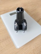 Mostek rowerowy aluminiowy 90mm 7° | Czarny mat | Lekki 128g | Nowy