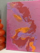 obraz abstrakcyjny malowany ręcznie 30x40