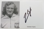 Zdzisław Kapka autograf POLSKA