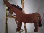 ZAWIESZKA DWUSTRONNA "OSIOŁEK" FILC HAND MADE