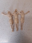 Rzezba drewniana, Jezus, pasyjka, 3 sztuki
