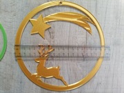 Zawieszki świątecznie w kształcie bombek