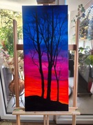 Obraz na płótnie, akryle 