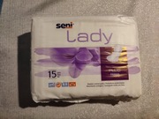 Wkładki urologiczne Seni Lady Plus – 15 sztuk (Oddychające, Chłonność 6/6)