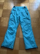 CRANE Techtex spodnie narciarskie damskie niebieskie turkusowe M/L