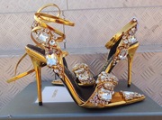 Tom Ford Lux sandałki z kamieniami Nowe roz. 35