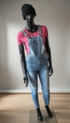 Ogrodniczki denim jeansowe