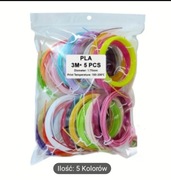 Wkłady do długopisu 3D random color pakiet zawiera 5 kolorów